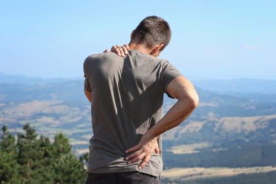 early signs of back discomfort